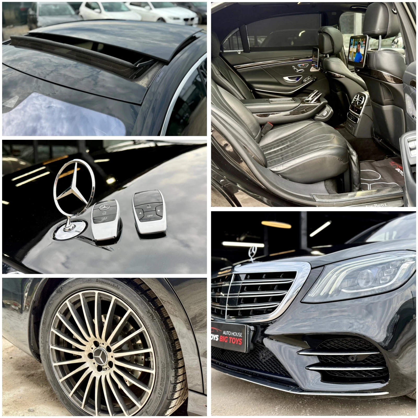 Mercedes-Benz S 350 Facelift* FULLMAX* Distronik* NigthVision* Телевиз, снимка 17 - Автомобили и джипове - 53719938