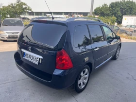 Peugeot 307 2.0 HDI 136кс НАВИ ПАНОРАМА. 7 места  , снимка 7