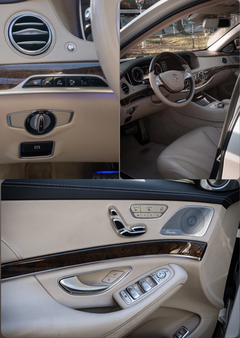 Mercedes-Benz S 500 4D Burm, Лизинг, BRABUS pack, снимка 11 - Автомобили и джипове - 51861733