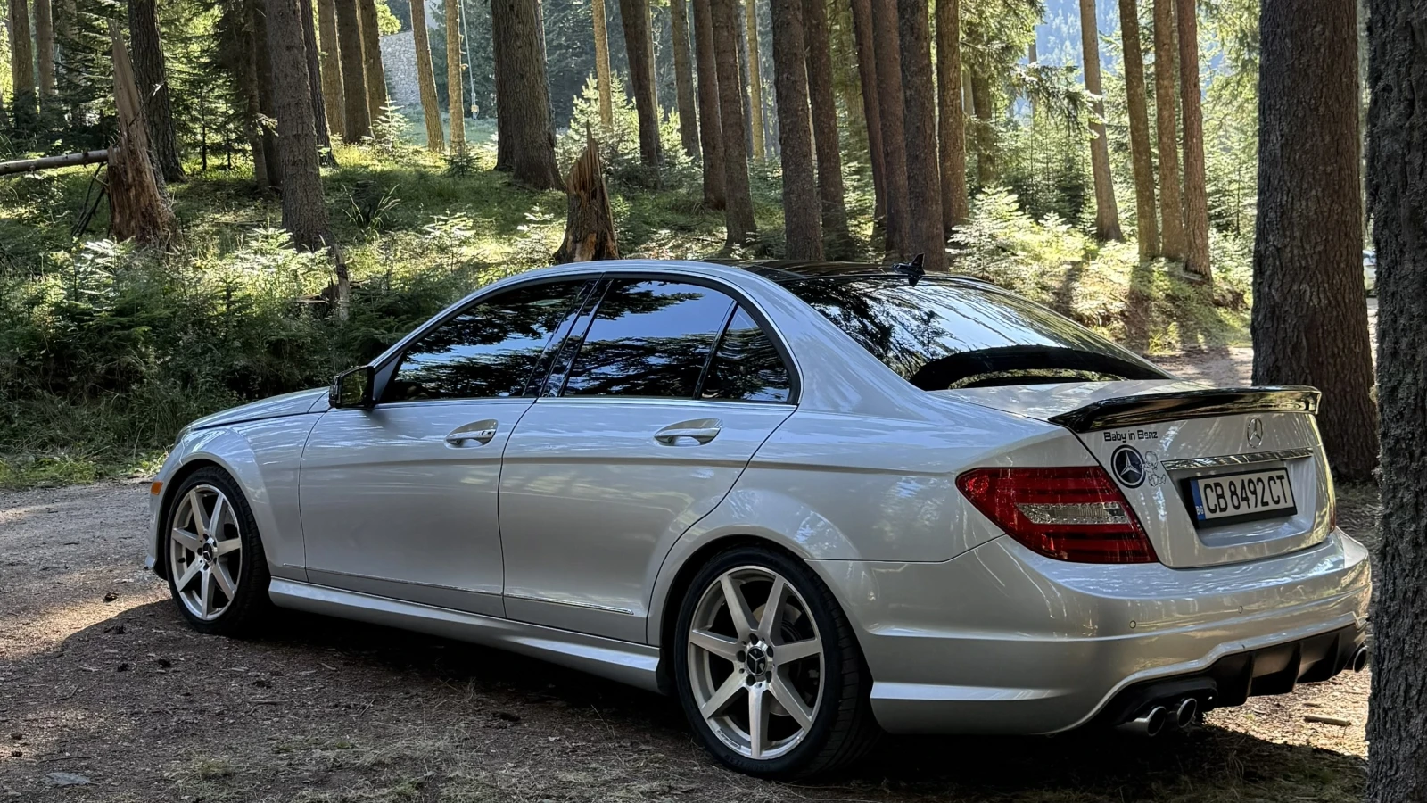 Mercedes-Benz C 350 4Matic | AMG | 350hp | CarPlay | Harman Kardon, снимка 4 - Автомобили и джипове - 53898506