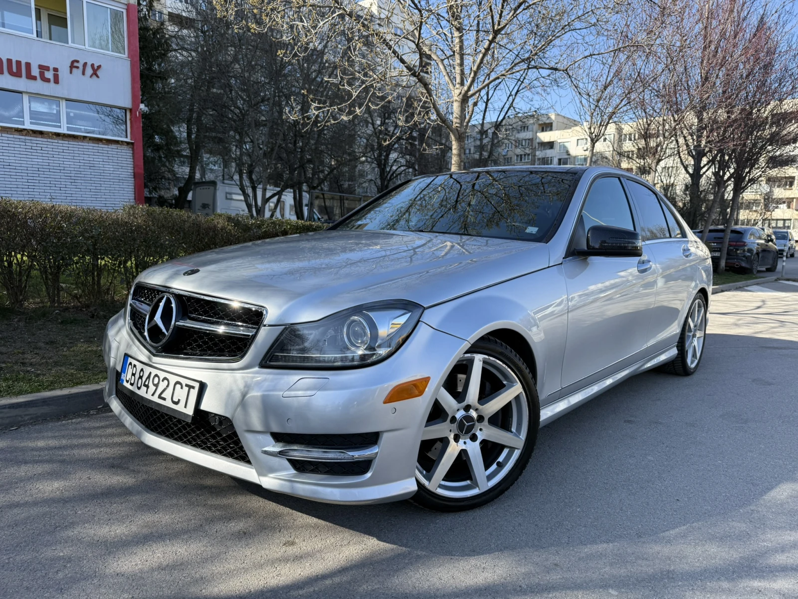 Mercedes-Benz C 350 4Matic | AMG | 350hp | CarPlay | Harman Kardon, снимка 5 - Автомобили и джипове - 53898506