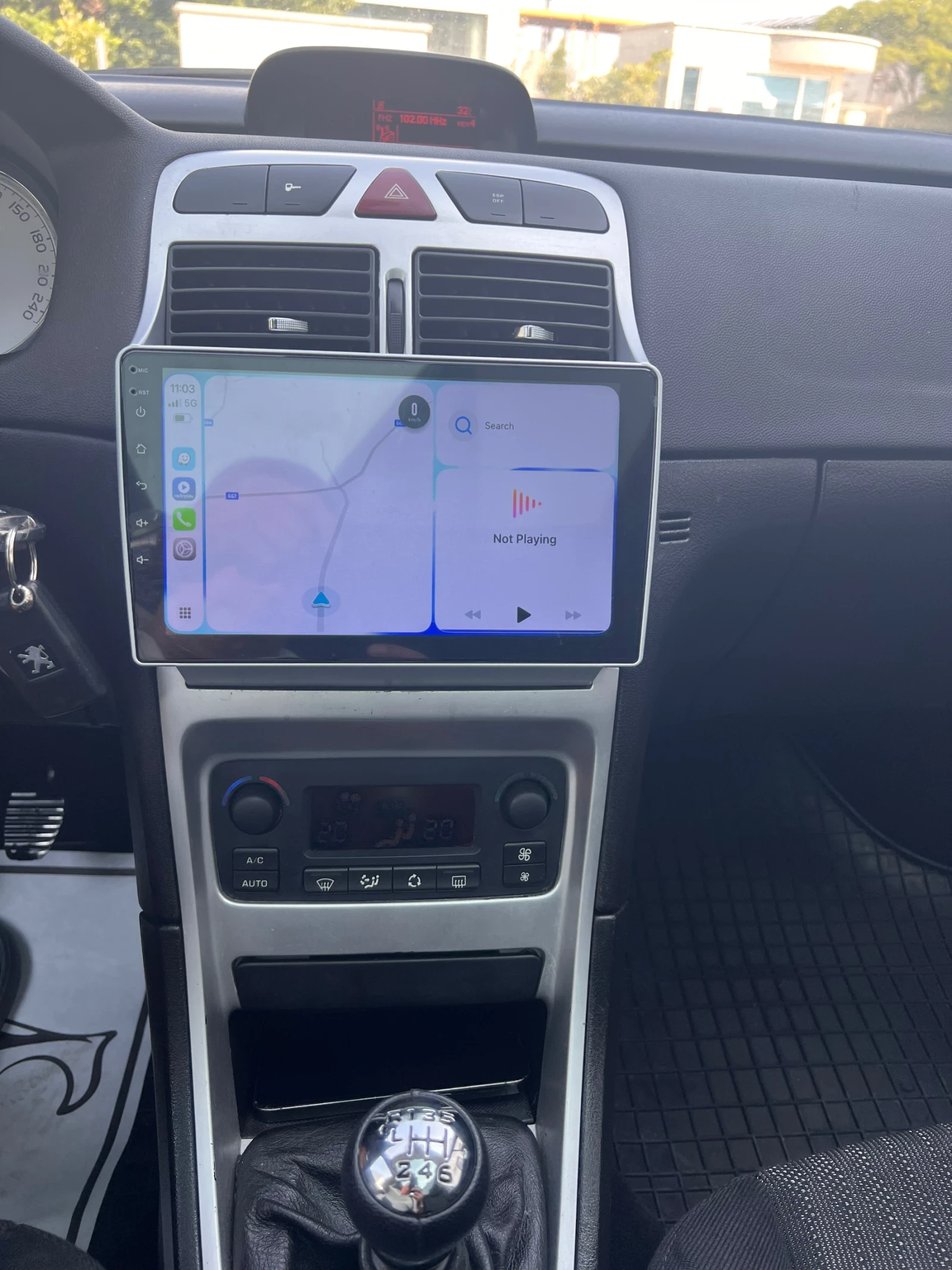 Peugeot 307 2.0 HDI 136кс НАВИ ПАНОРАМА. 7 места  , снимка 14 - Автомобили и джипове - 55831293