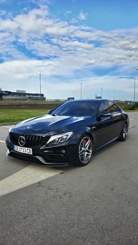 Mercedes-Benz C 63 AMG C63S ЗА ВЕРИГИ!!!, снимка 1