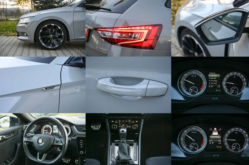 Skoda Superb 2.0TDI* Sportline* КАМЕРА* CANTON* Germany, снимка 14 - Автомобили и джипове - 52632004