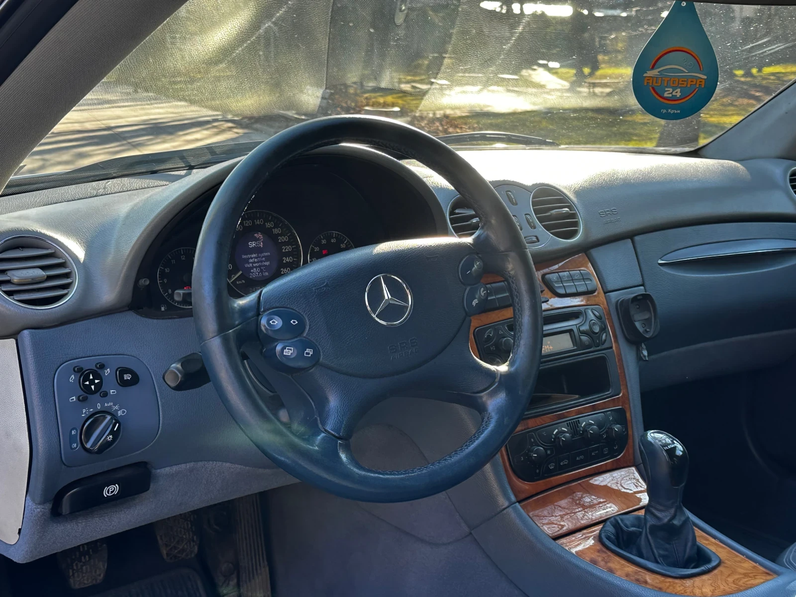 Mercedes-Benz CLK 200 KOMPRESSOR Elegance Газ Кожа - изображение 8