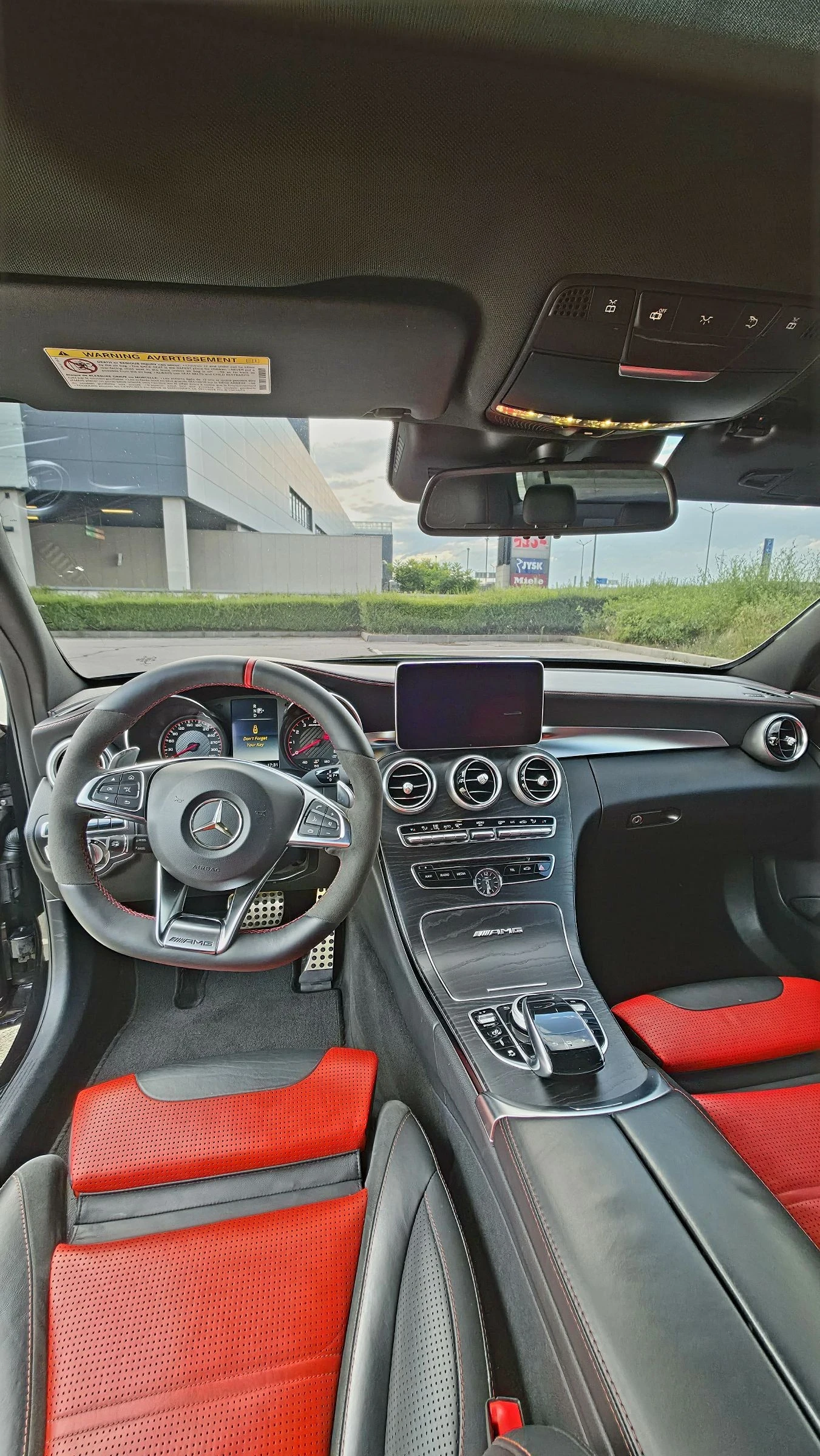 Mercedes-Benz C 63 AMG C63S ЗА ВЕРИГИ!!!, снимка 12 - Автомобили и джипове - 55252213