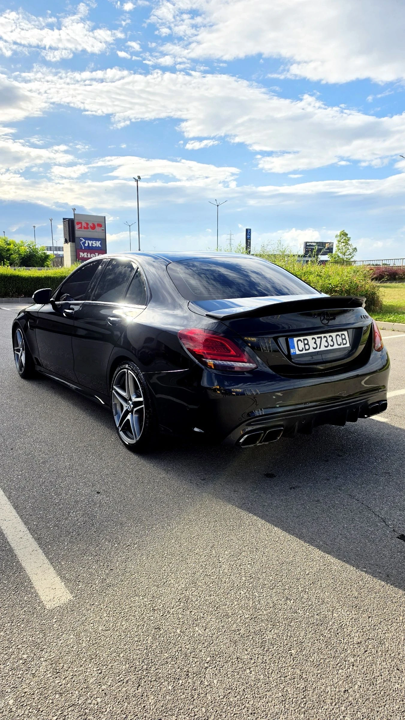 Mercedes-Benz C 63 AMG C63S ЗА ВЕРИГИ!!!, снимка 7 - Автомобили и джипове - 55252213