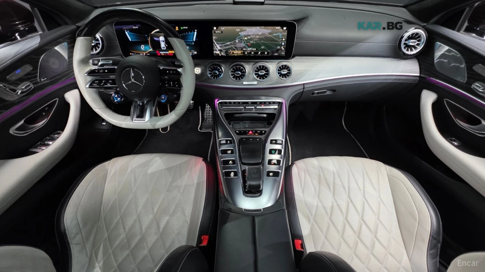 Mercedes-Benz AMG GT 43* 4MATIC* DISTRONIC* 360* КАМЕРА* ОБДУХ* HUD* , снимка 5 - Автомобили и джипове - 55707726