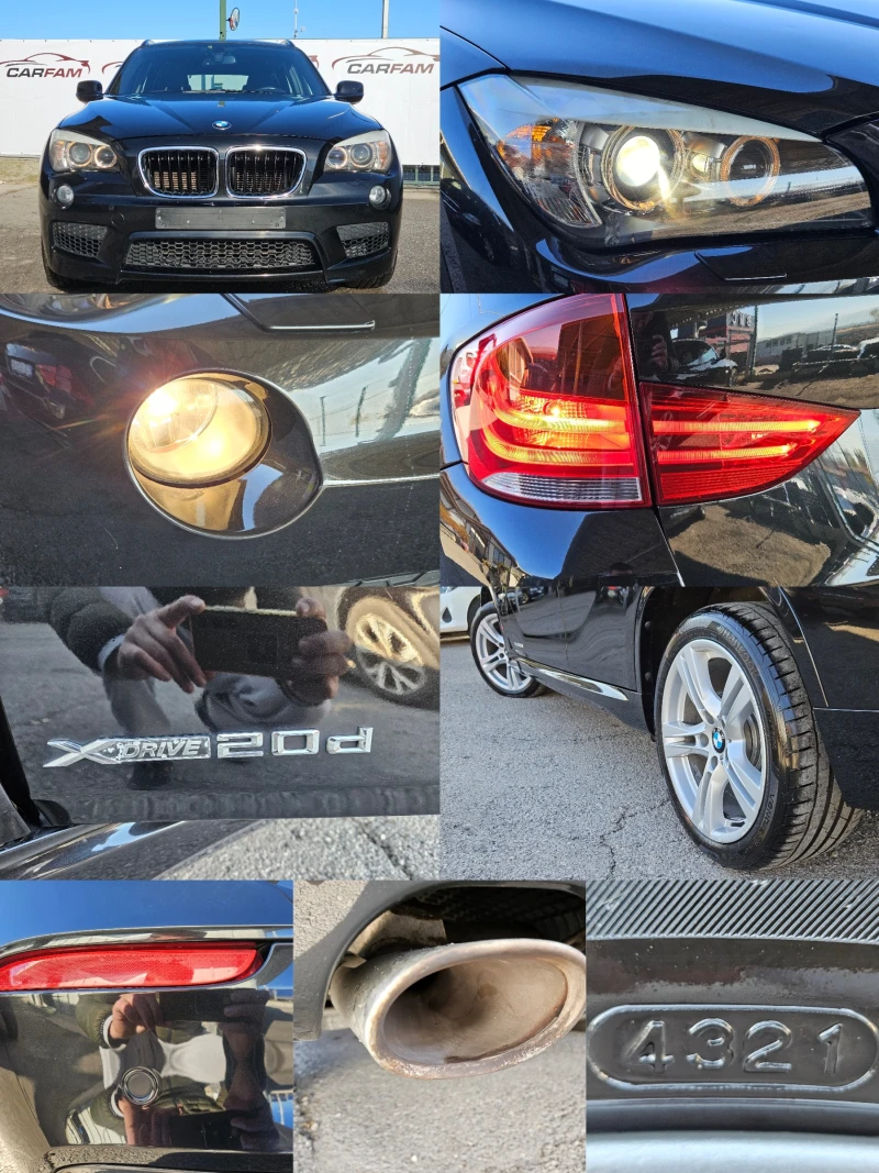 BMW X1 2.0D/4X4/M-PAKET/ACC/БЛУТУТ/NAVI/EURO 5А/ТОП, снимка 17 - Автомобили и джипове - 53109307