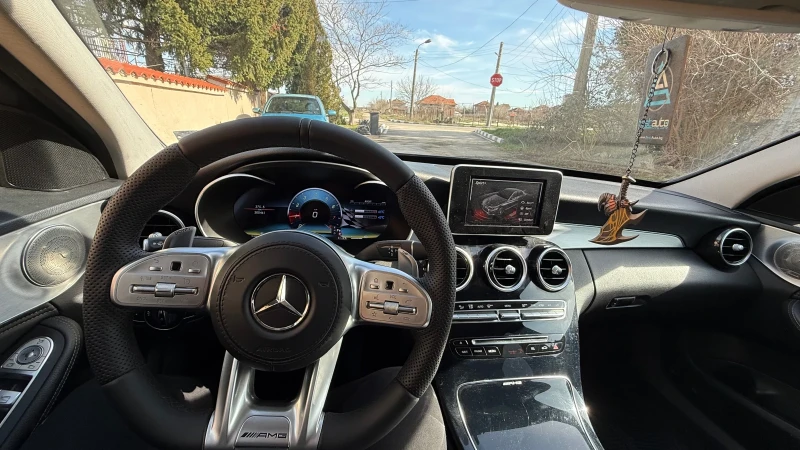 Mercedes-Benz C 220 C63 AMG DIGITAL , снимка 10 - Автомобили и джипове - 53537343