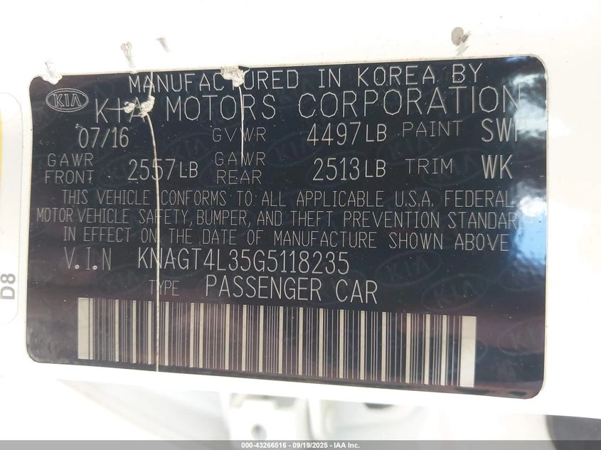 Kia Optima 2.4L I-4 DI, DOHC, VVT, 185HP Front Wheel Drive | Mobile.bg � ����������� 9