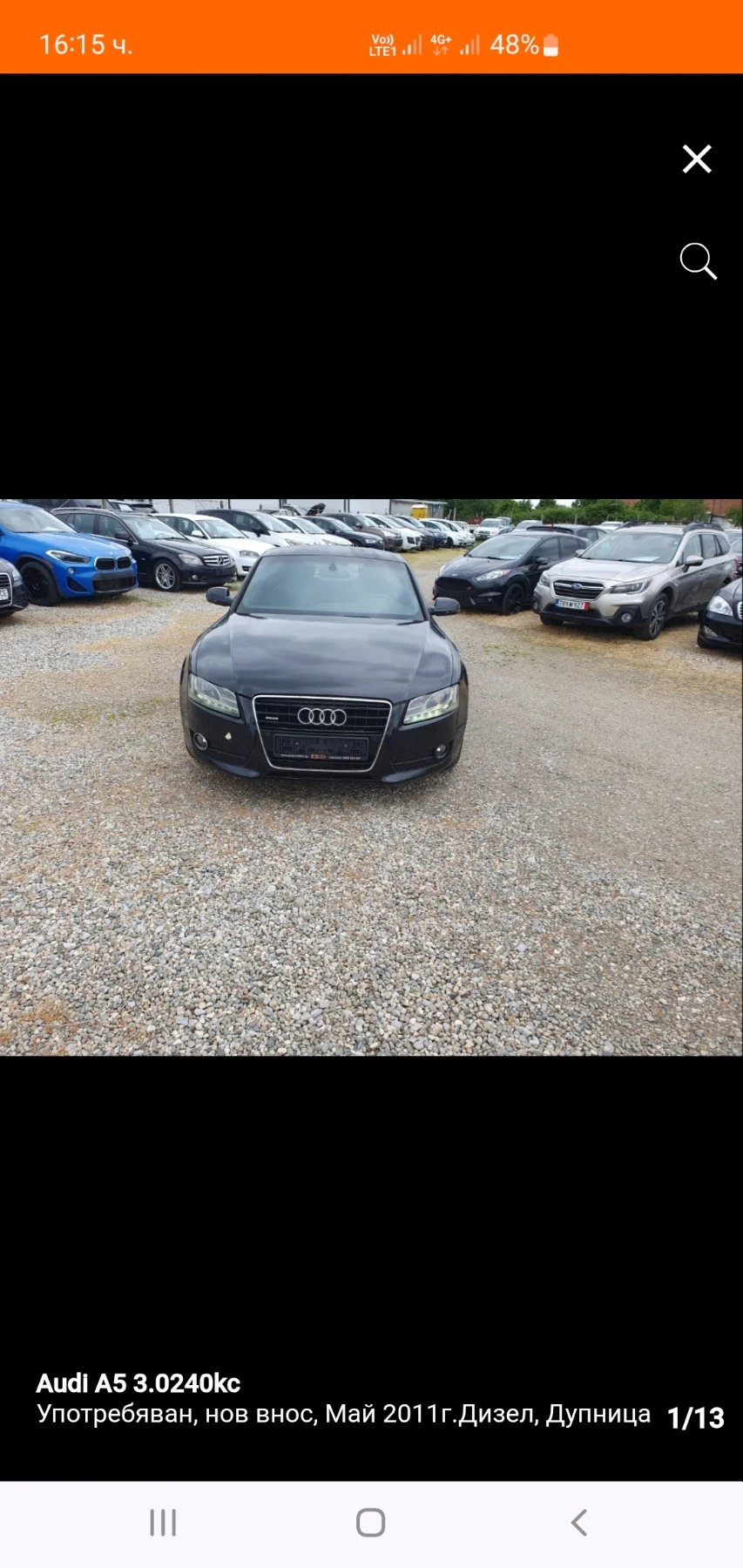 Audi A5 3.0 dizel 4:4