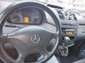 Mercedes-Benz Vito 115Cdi 4x4 150к.с.АВТОМАТИК КЛИМАТИК нов двигател, снимка 9