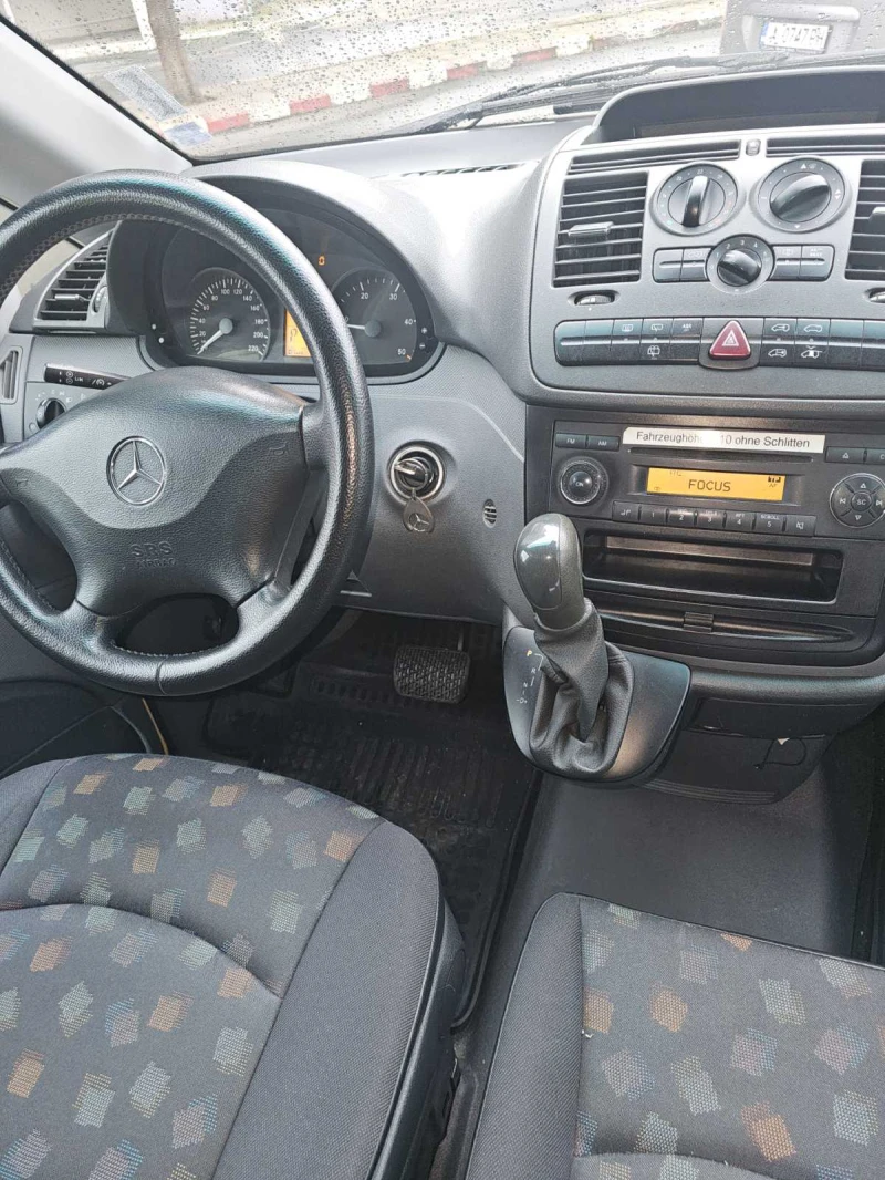 Mercedes-Benz Vito 115Cdi 4x4 150к.с.АВТОМАТИК КЛИМАТИК нов двигател, снимка 8 - Бусове и автобуси - 48265049