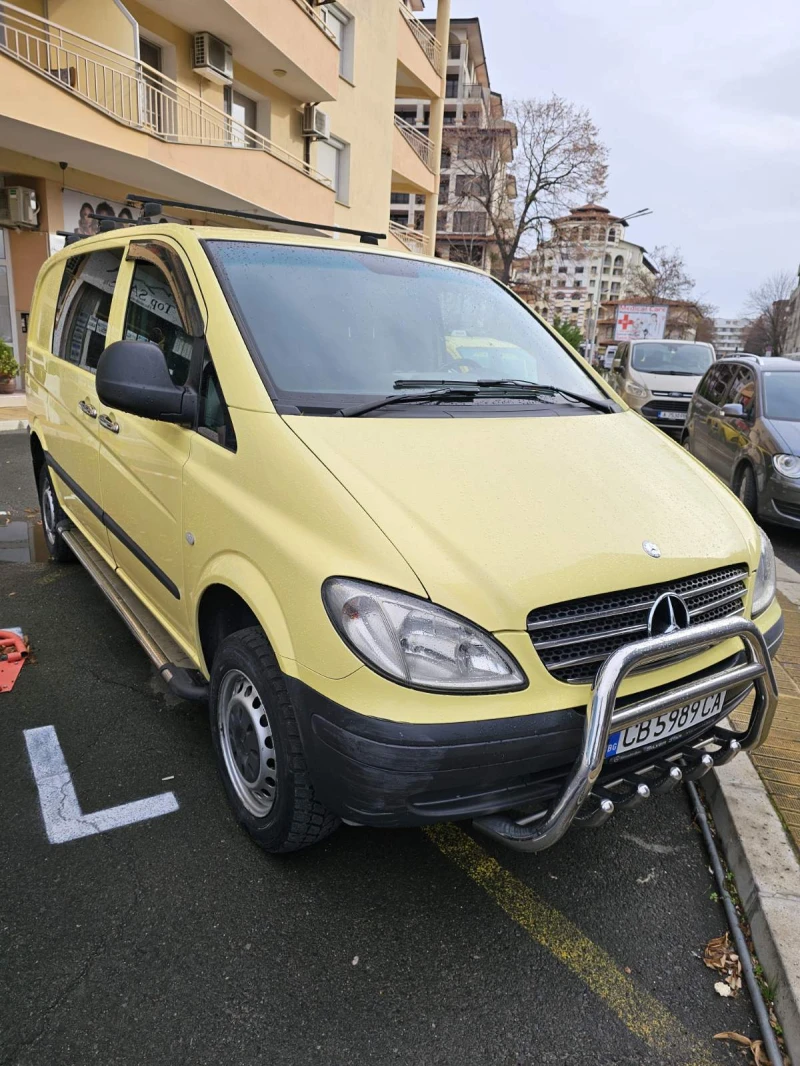 Mercedes-Benz Vito 115Cdi 4x4 150к.с.АВТОМАТИК КЛИМАТИК нов двигател, снимка 12 - Бусове и автобуси - 48265049