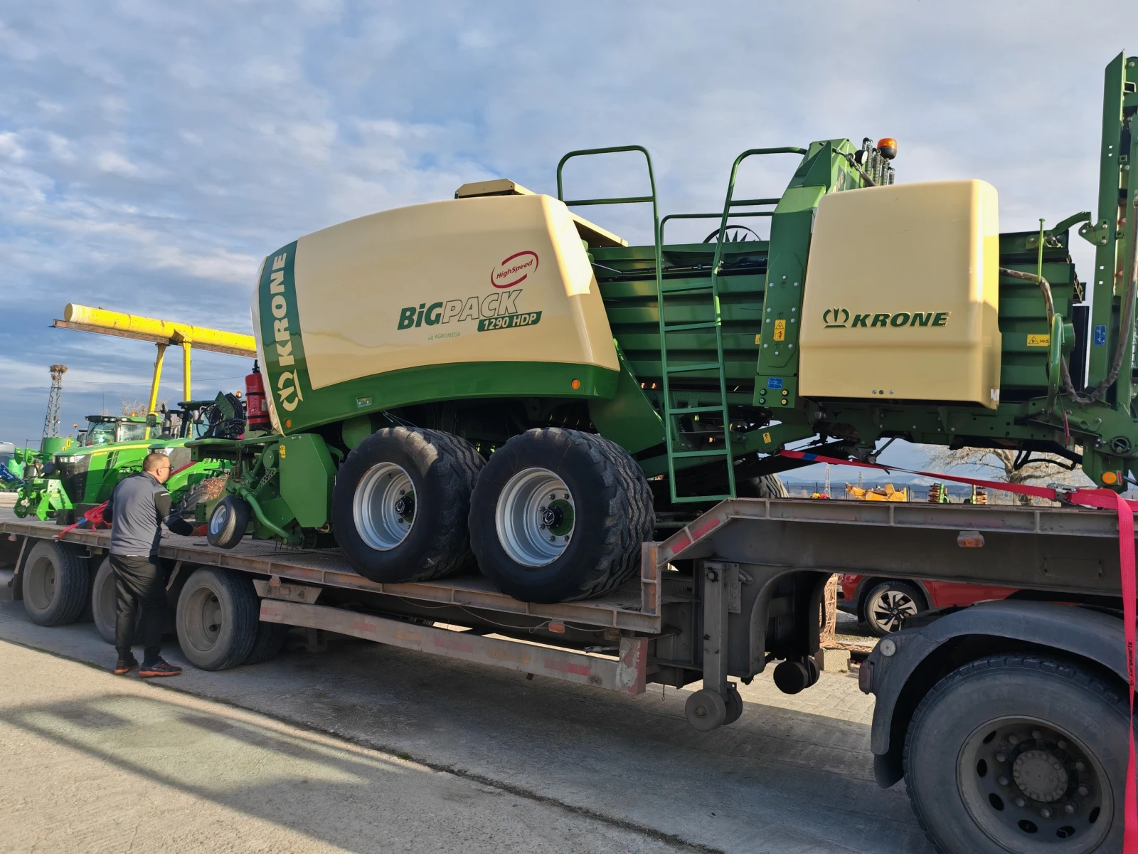 Балировачка Krone 1290 HDP лизинг с първоначална вноска 20 % - изображение 6