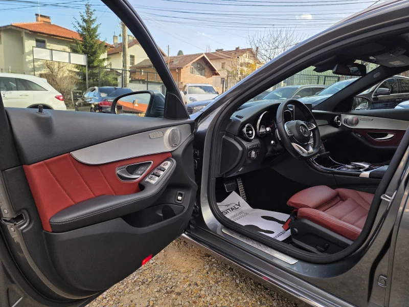 Mercedes-Benz C 220 BURMASTER= ОБДУХВАЕНЕ= ПОДГРЕВ= ХЕДЪП= ПАНОРАМА, снимка 8 - Автомобили и джипове - 52616023