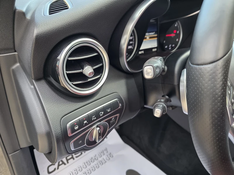 Mercedes-Benz C 220 BURMASTER= ОБДУХВАЕНЕ= ПОДГРЕВ= ХЕДЪП= ПАНОРАМА, снимка 11 - Автомобили и джипове - 52616023