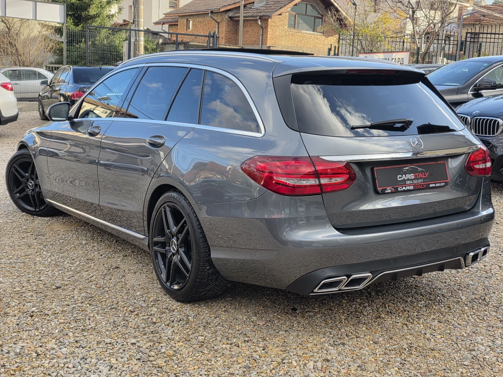 Mercedes-Benz C 220 BURMASTER= ОБДУХВАЕНЕ= ПОДГРЕВ= ХЕДЪП= ПАНОРАМА - изображение 4