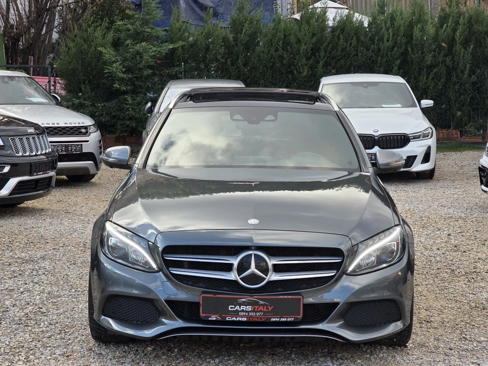 Mercedes-Benz C 220 BURMASTER= ОБДУХВАЕНЕ= ПОДГРЕВ= ХЕДЪП= ПАНОРАМА - изображение 2