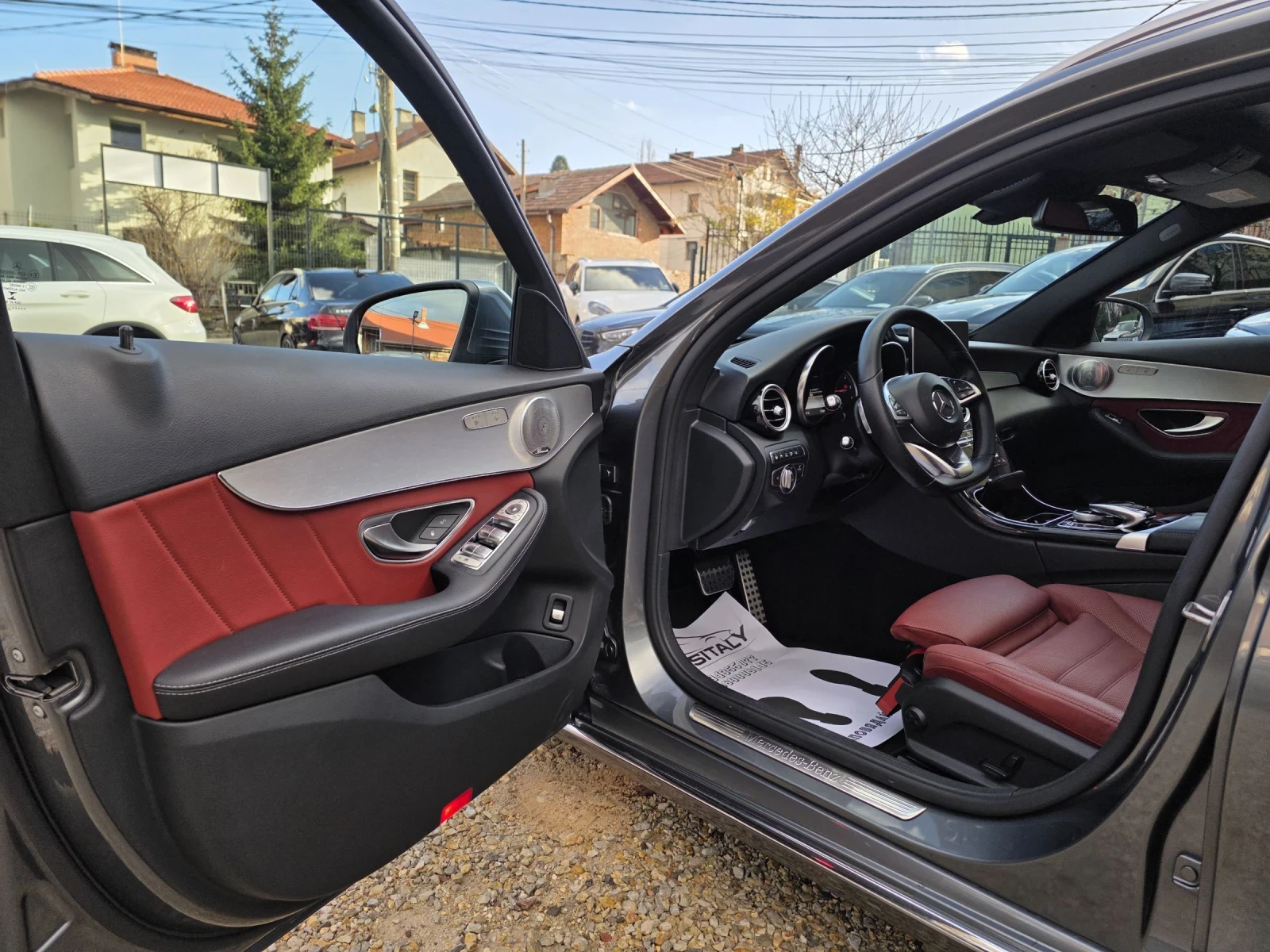 Mercedes-Benz C 220 BURMASTER= ОБДУХВАЕНЕ= ПОДГРЕВ= ХЕДЪП= ПАНОРАМА - изображение 8