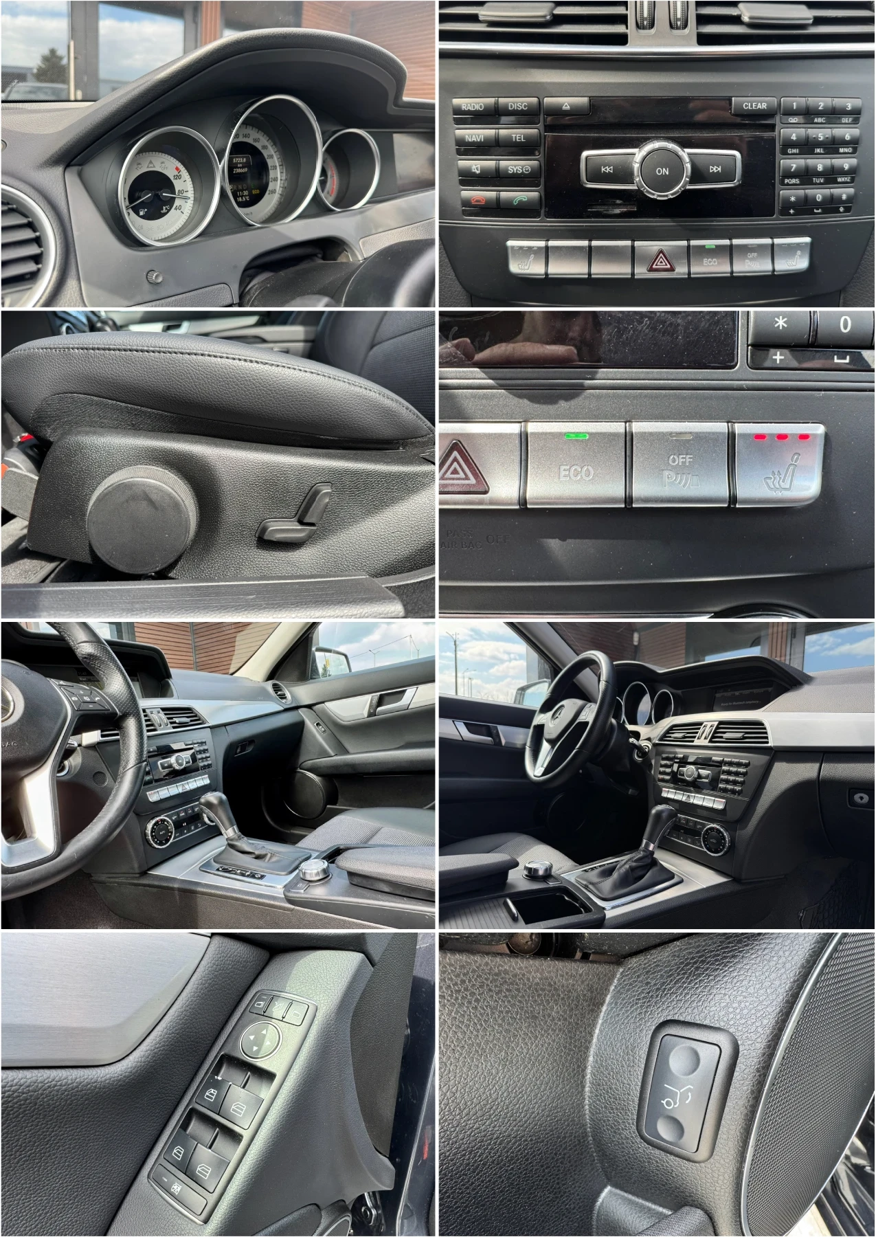 Mercedes-Benz C 220 Avangard* LaneAssist* Blindspot* Камера* Лизинг, снимка 14 - Автомобили и джипове - 53996194