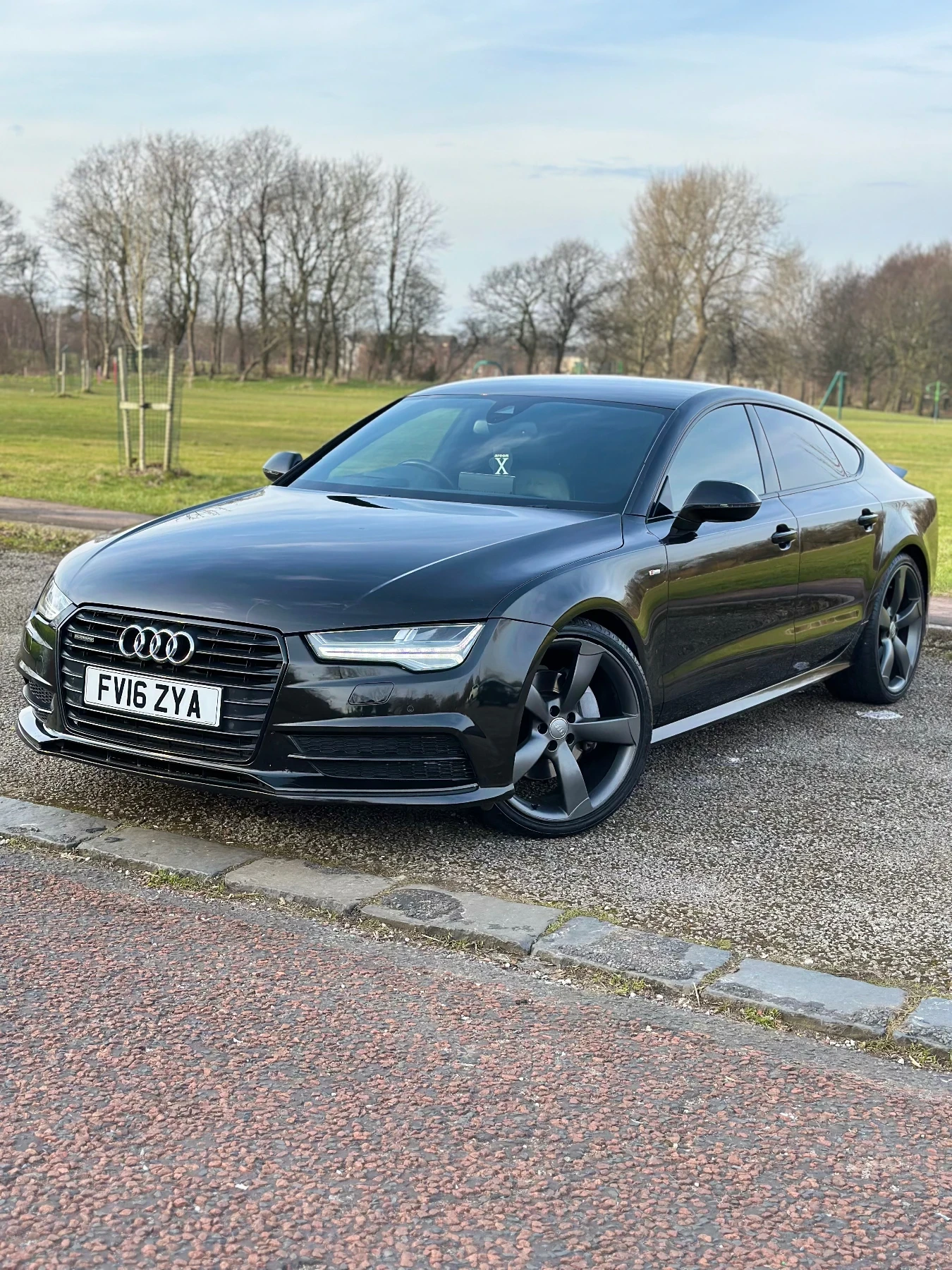 Audi A7 Sline black edition , снимка 2 - Автомобили и джипове - 54093947