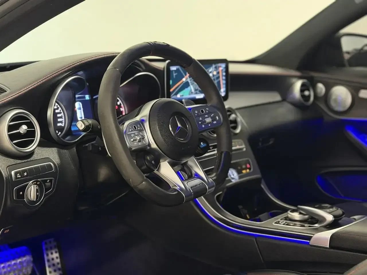 Mercedes-Benz C 43 AMG PANO| ЗВЕЗДЕН ТАВАН| NIGHT PKG| BURMESTER| 360 CAM, снимка 7 - Автомобили и джипове - 55404567