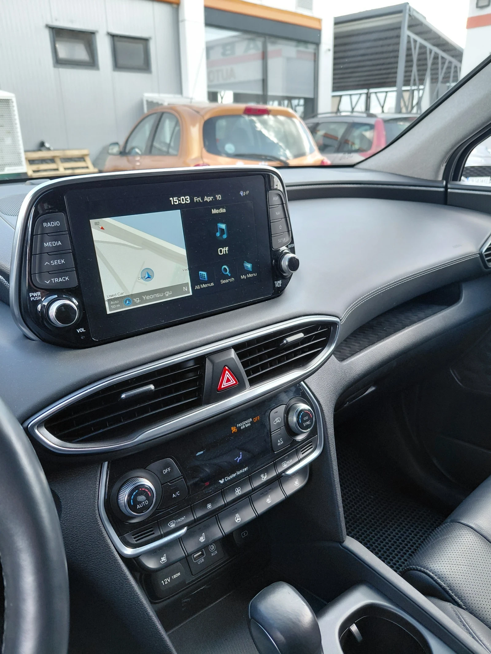 Hyundai Santa fe 58.000км * FULL ПАКЕТ* 6+ 1, снимка 17 - Автомобили и джипове - 54157679