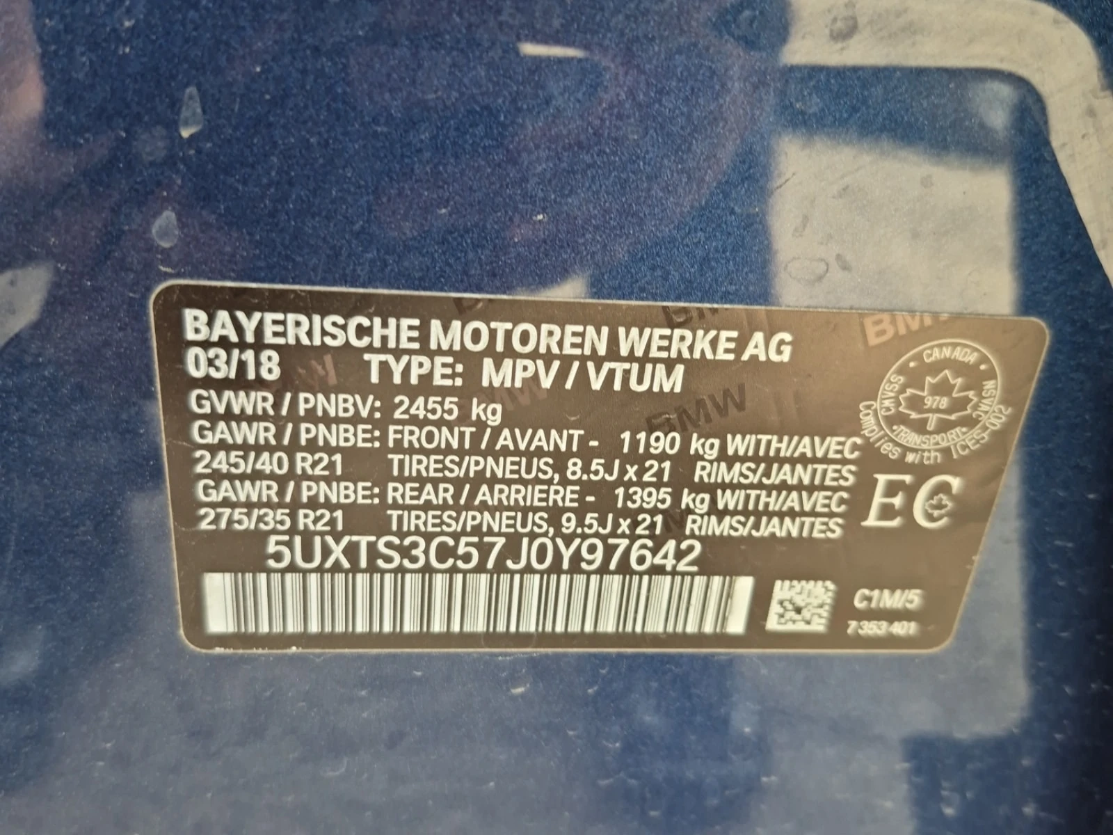 BMW X3 * M40I * CARFAX * , снимка 15 - Автомобили и джипове - 56132616