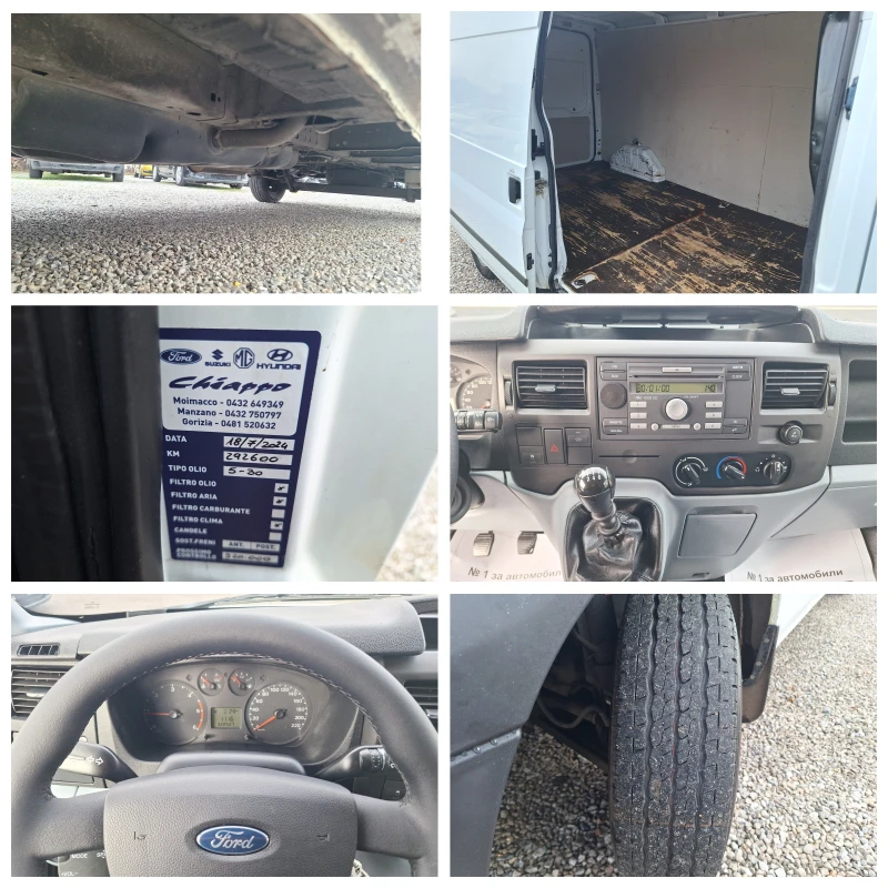 Ford Transit 2.2tdci 125ks Klimatik Italia!, снимка 16 - Бусове и автобуси - 52671614