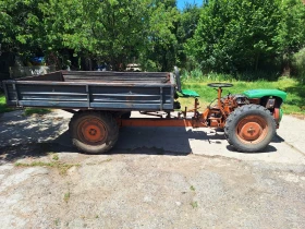 Мотокултиватор Друга марка 4x4 мотоблок с диф. Ремарке 15к.с., снимка 1