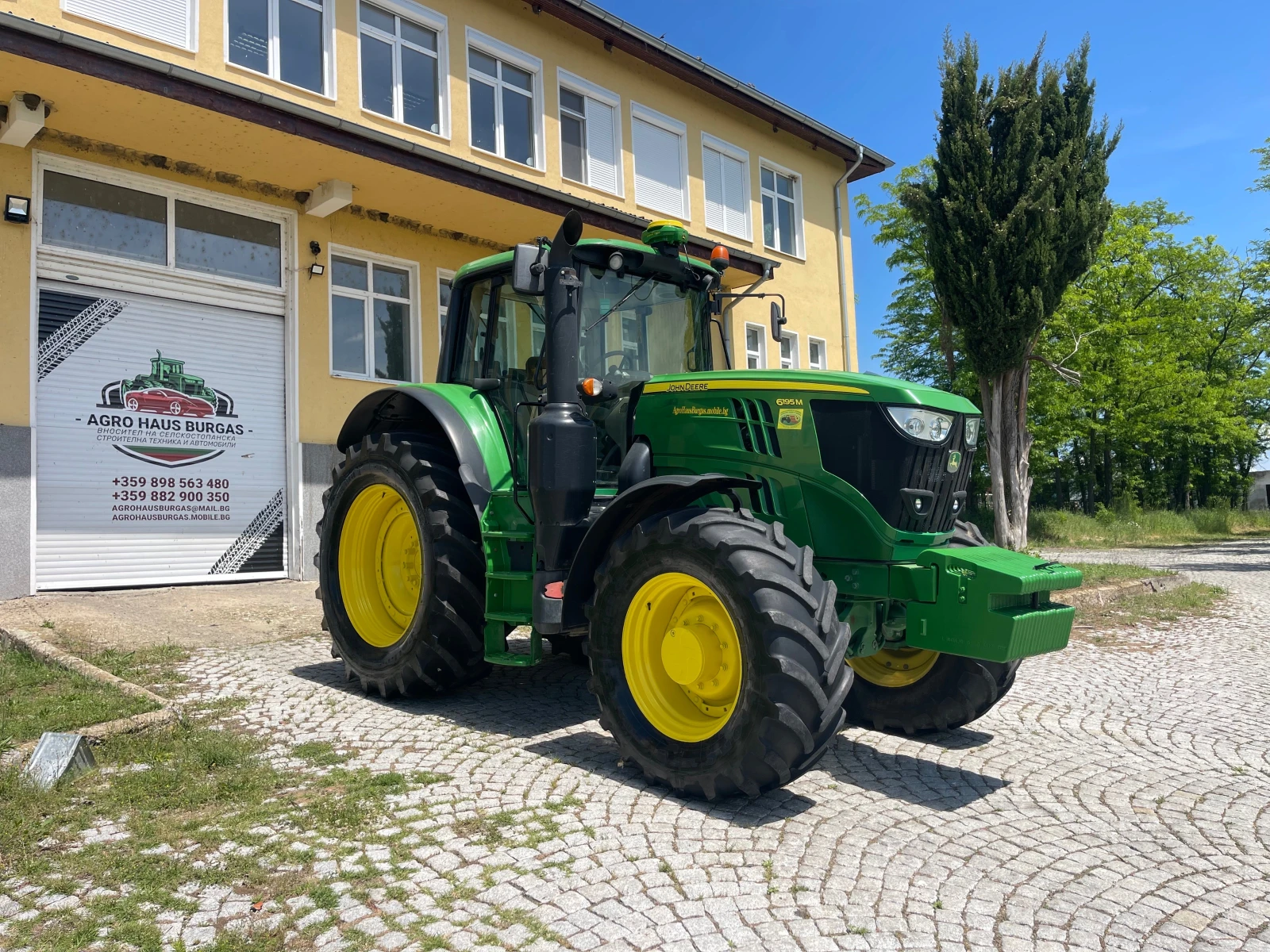  John Deere 6195M POWER QUAD   | Mobile.bg   1