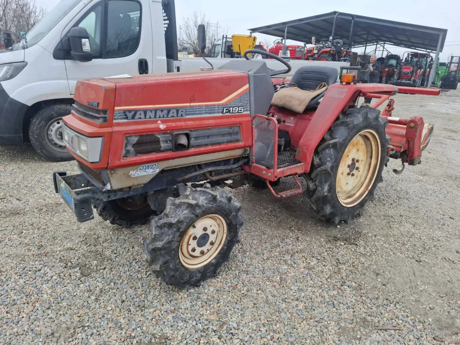 Трактор Yanmar F 195 - изображение 3