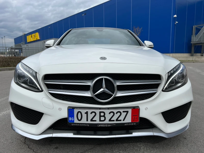 Mercedes-Benz C 220 AMG-LED-NAVI-PANORAMA-CAMERA-KEYLESS GO* , снимка 1 - Автомобили и джипове - 47318079