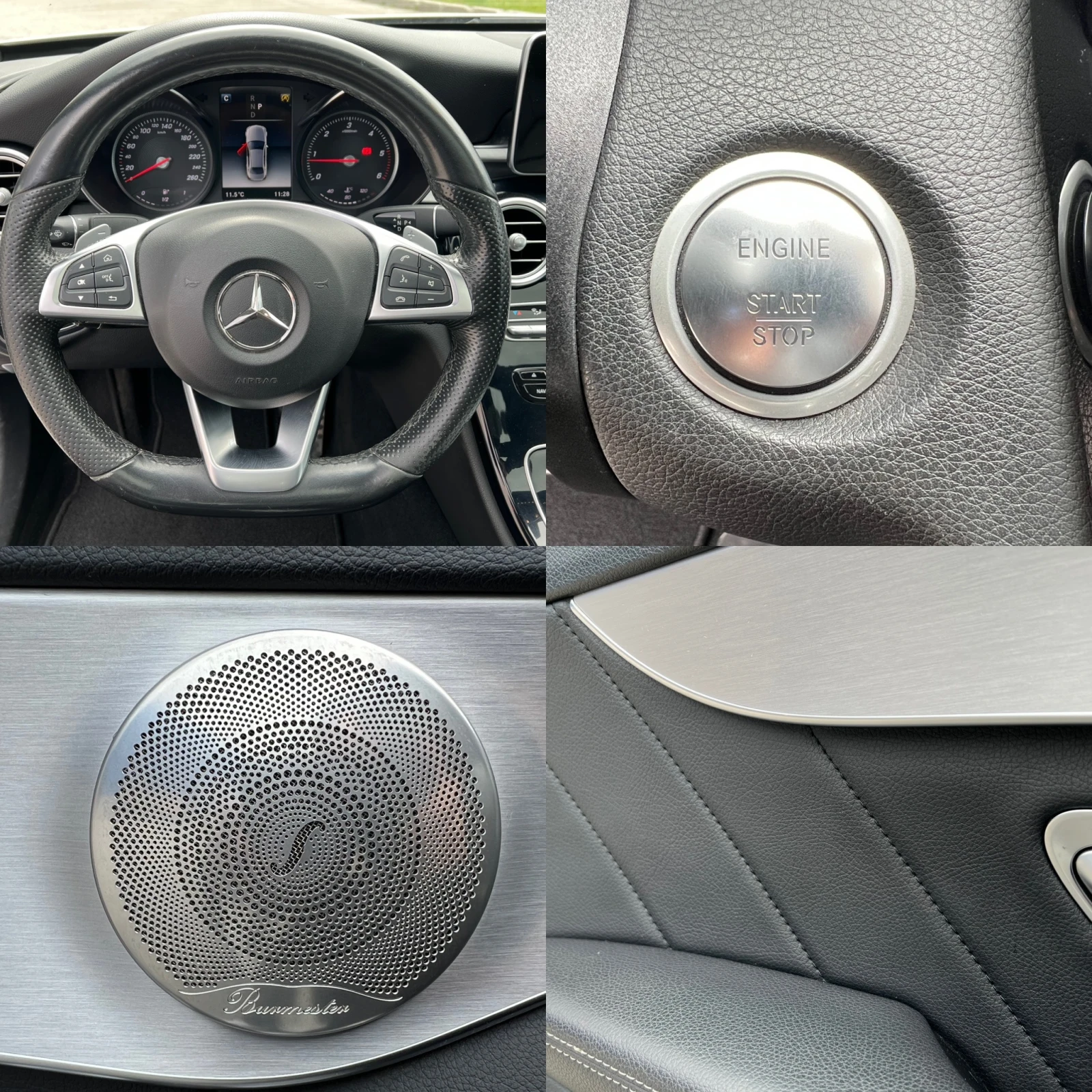 Mercedes-Benz C 220 AMG-LED-NAVI-PANORAMA-CAMERA-KEYLESS GO*  | Mobile.bg   14