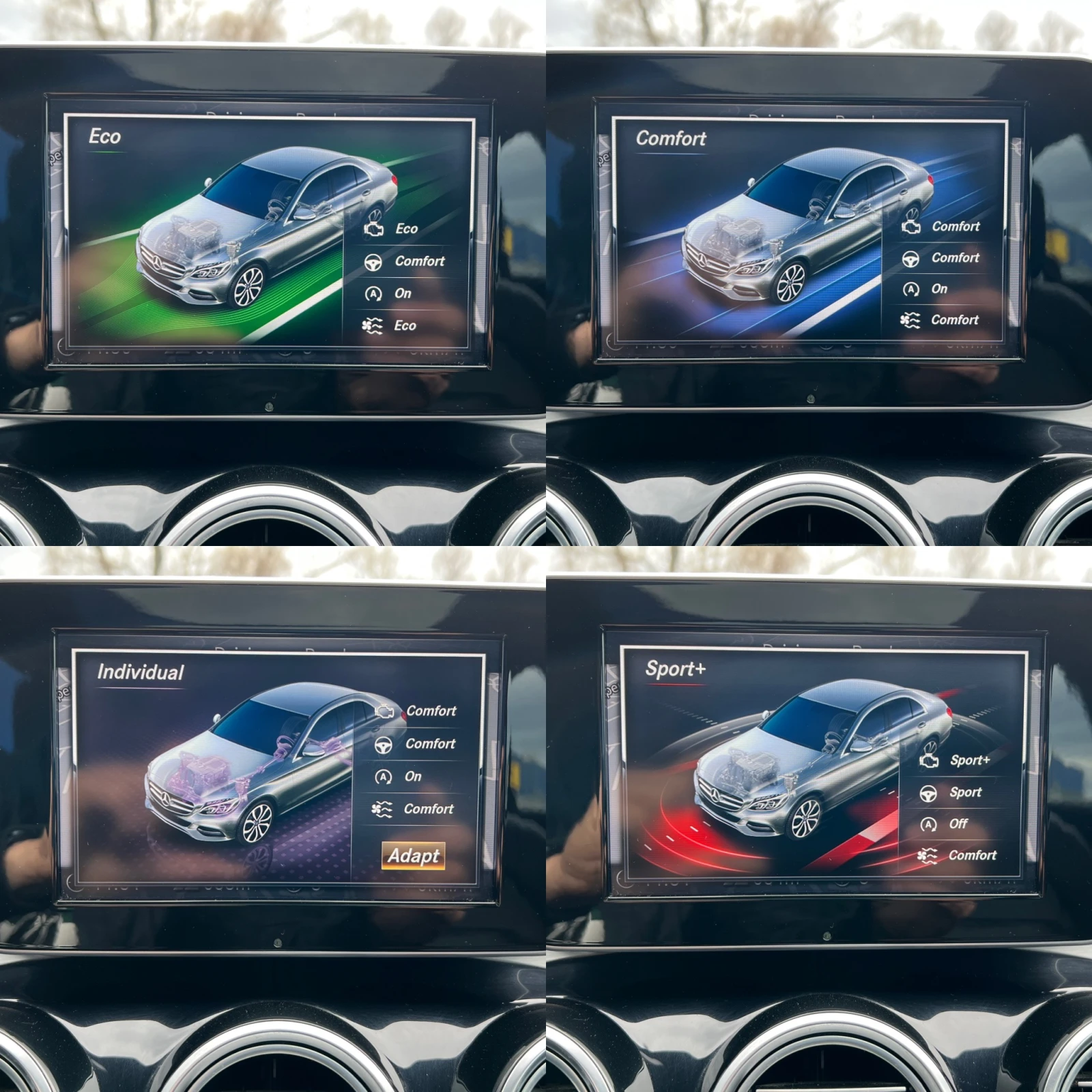 Mercedes-Benz C 220 AMG-LED-NAVI-PANORAMA-CAMERA-KEYLESS GO*  | Mobile.bg   13