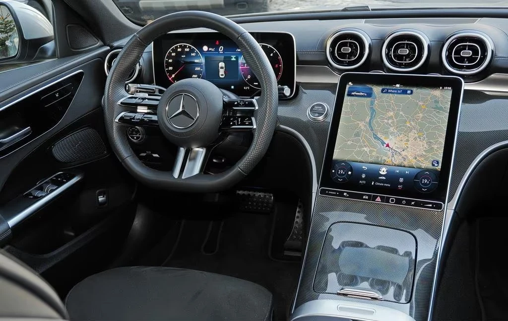 Mercedes-Benz C 220 AMG LED DISTRO KAMERA AMBIEN, снимка 4 - Автомобили и джипове - 53868838