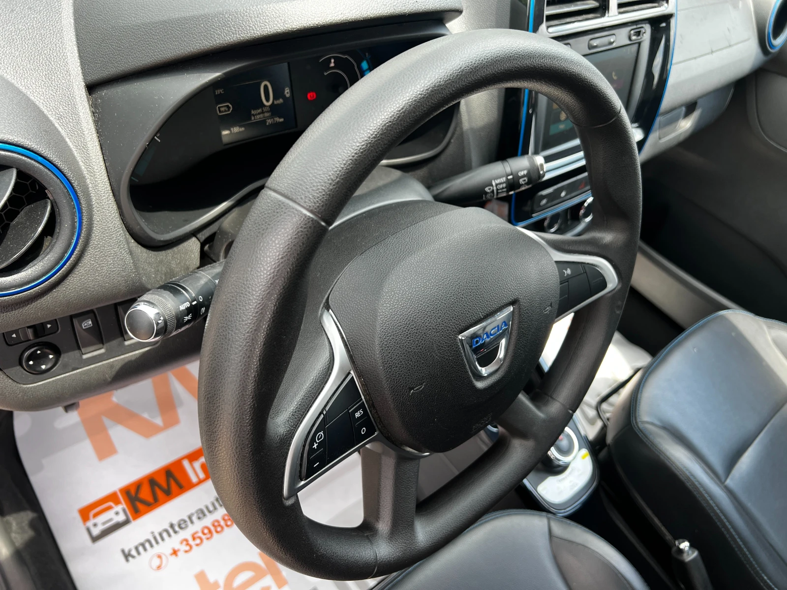 Dacia Spring 33kWh/Пробег 230км./29000км./NAVI/КОЖА/КАМЕРА , снимка 9 - Автомобили и джипове - 55061267