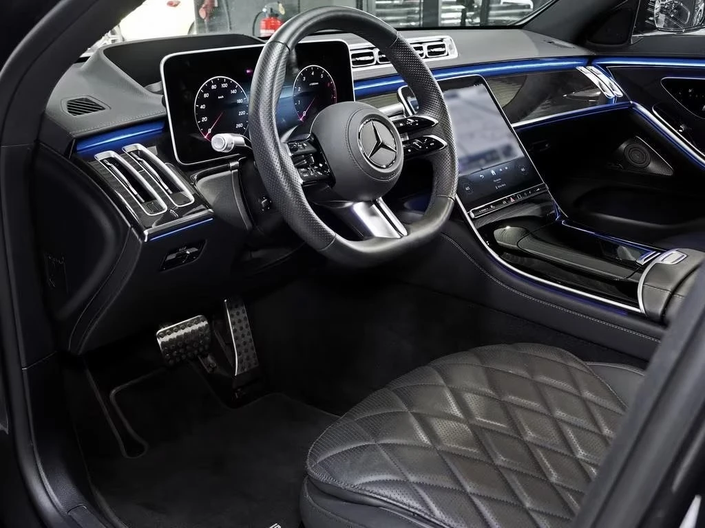 Mercedes-Benz S 500 AMG / LONG / NIGHT / BURM / DIGITAL LIGHT / 360 / , снимка 6 - Автомобили и джипове - 55886891