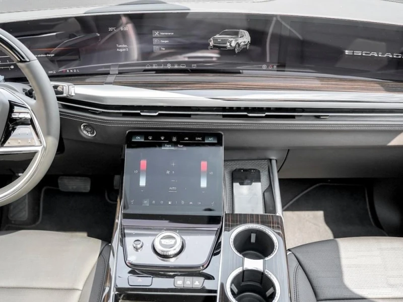 Cadillac Escalade 6.2 V8/NEW MODEL/LONG/PREMIUM LUXURY/TV/PANO/360/, снимка 11 - Автомобили и джипове - 51768161
