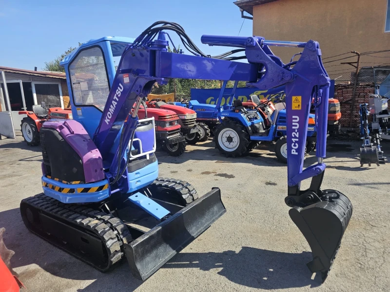 Багер Komatsu PC12UU, снимка 3 - Индустриална техника - 47445314