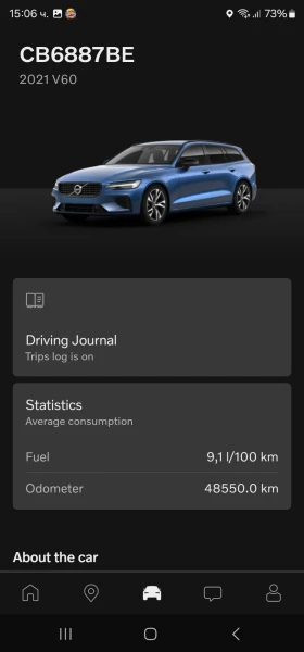 Volvo V60 R design T6 plug-in hybrid AWD | Mobile.bg    16