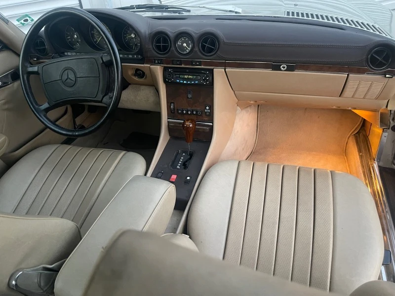 Mercedes-Benz SL 5.6i V8, 242k.c., airbag, cabrio, Kilma, el.pack.,, снимка 14 - Автомобили и джипове - 42473791