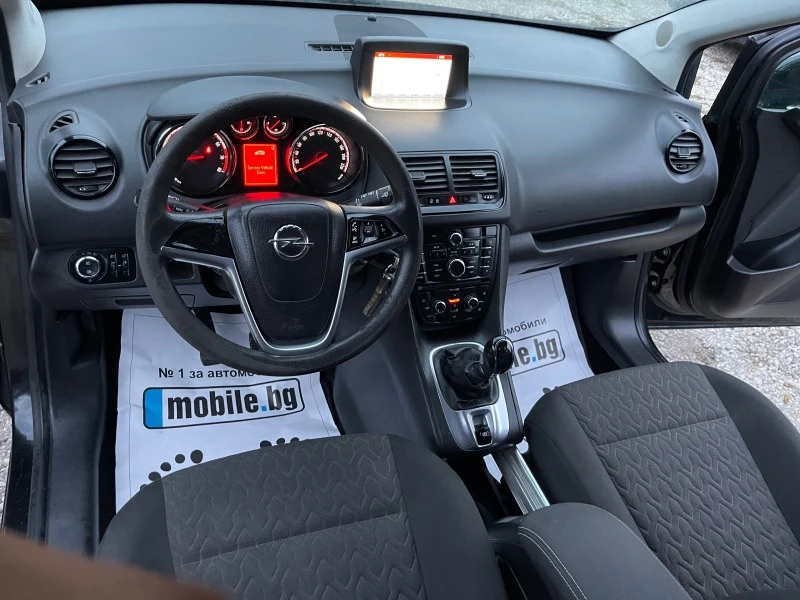 Opel Meriva 1.4i 120HP GAS INJECTION FACELIFT NAVI KLIMA 2016G, снимка 11 - Автомобили и джипове - 46765649