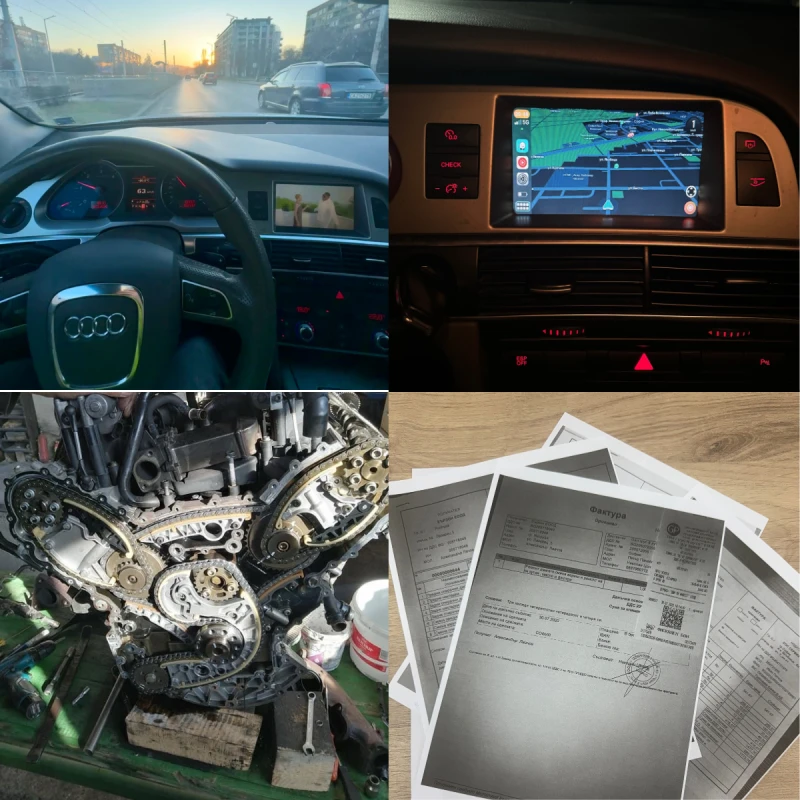 Audi A6 3.0TDI / CARPLAY / - Сменени вериги и др., снимка 10 - Автомобили и джипове - 51513498