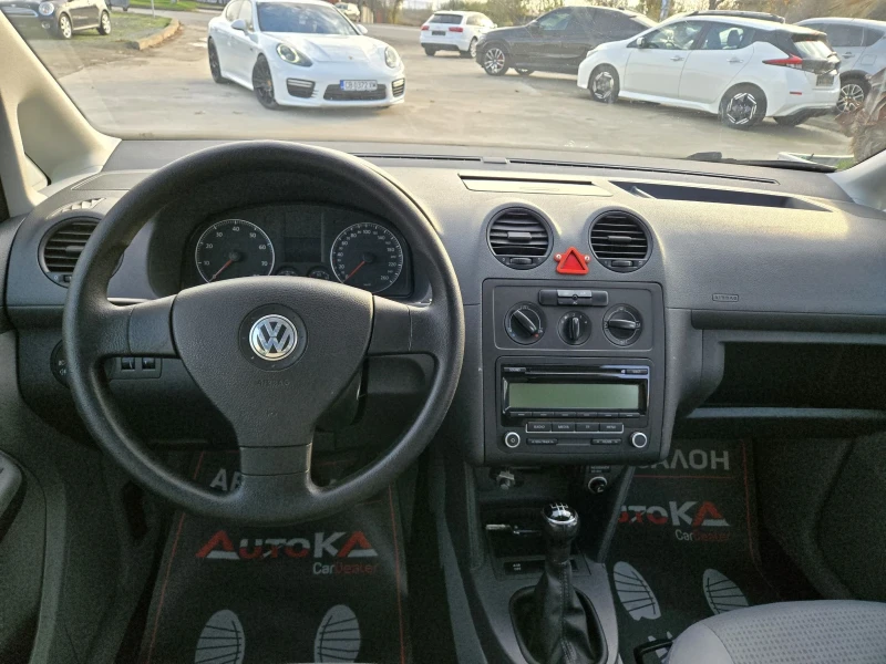 VW Caddy 2.0i-109кс= ФАБРИЧЕН МЕТАН= КЛИМАТИК, снимка 11 - Автомобили и джипове - 52529377