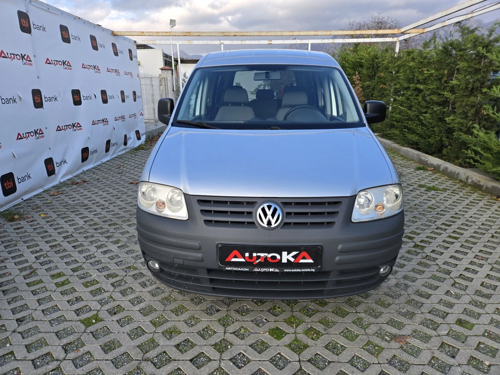 VW Caddy 2.0i-109кс= ФАБРИЧЕН МЕТАН= КЛИМАТИК, снимка 1