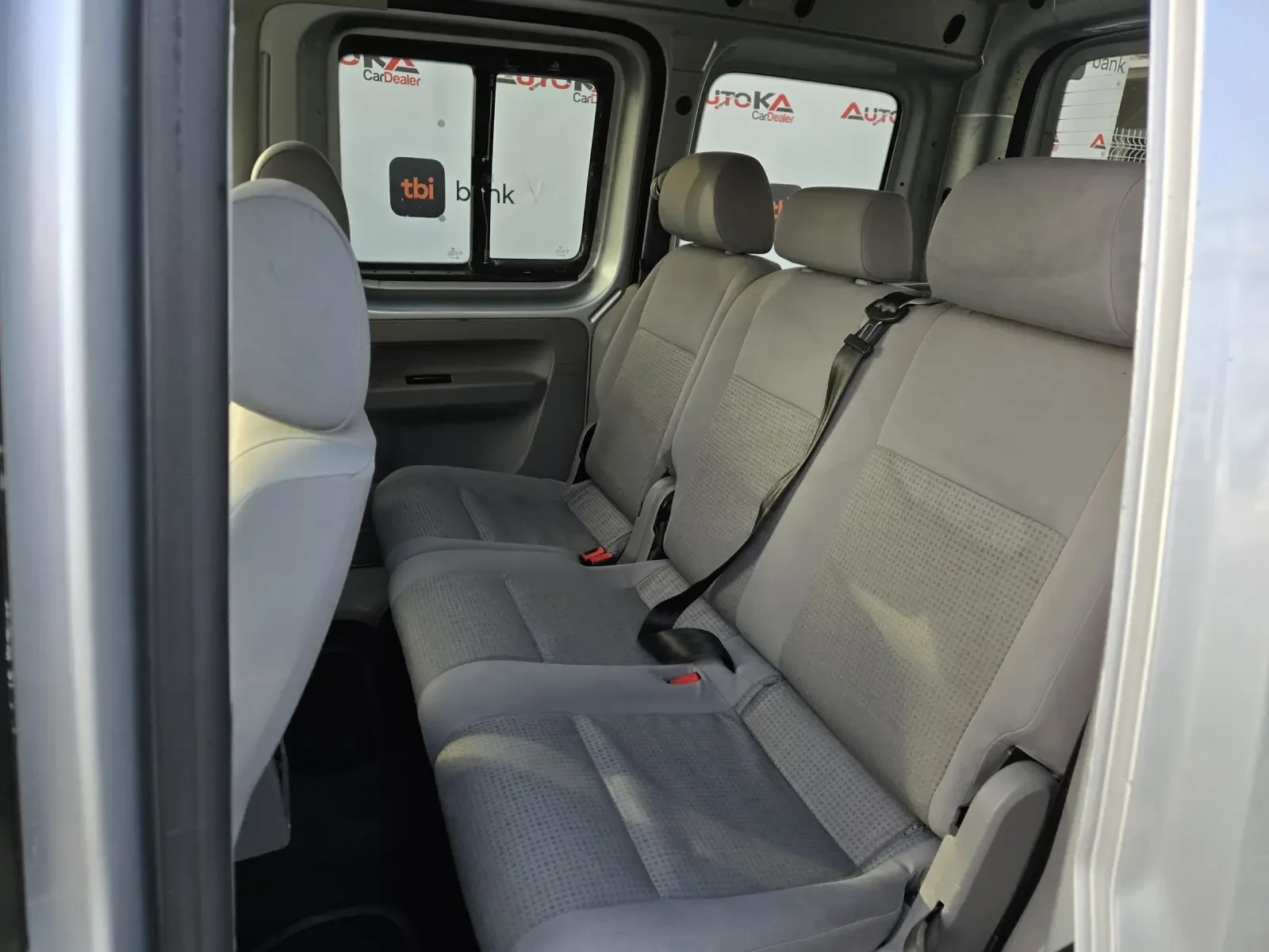 VW Caddy 2.0i-109кс= ФАБРИЧЕН МЕТАН= КЛИМАТИК - изображение 9