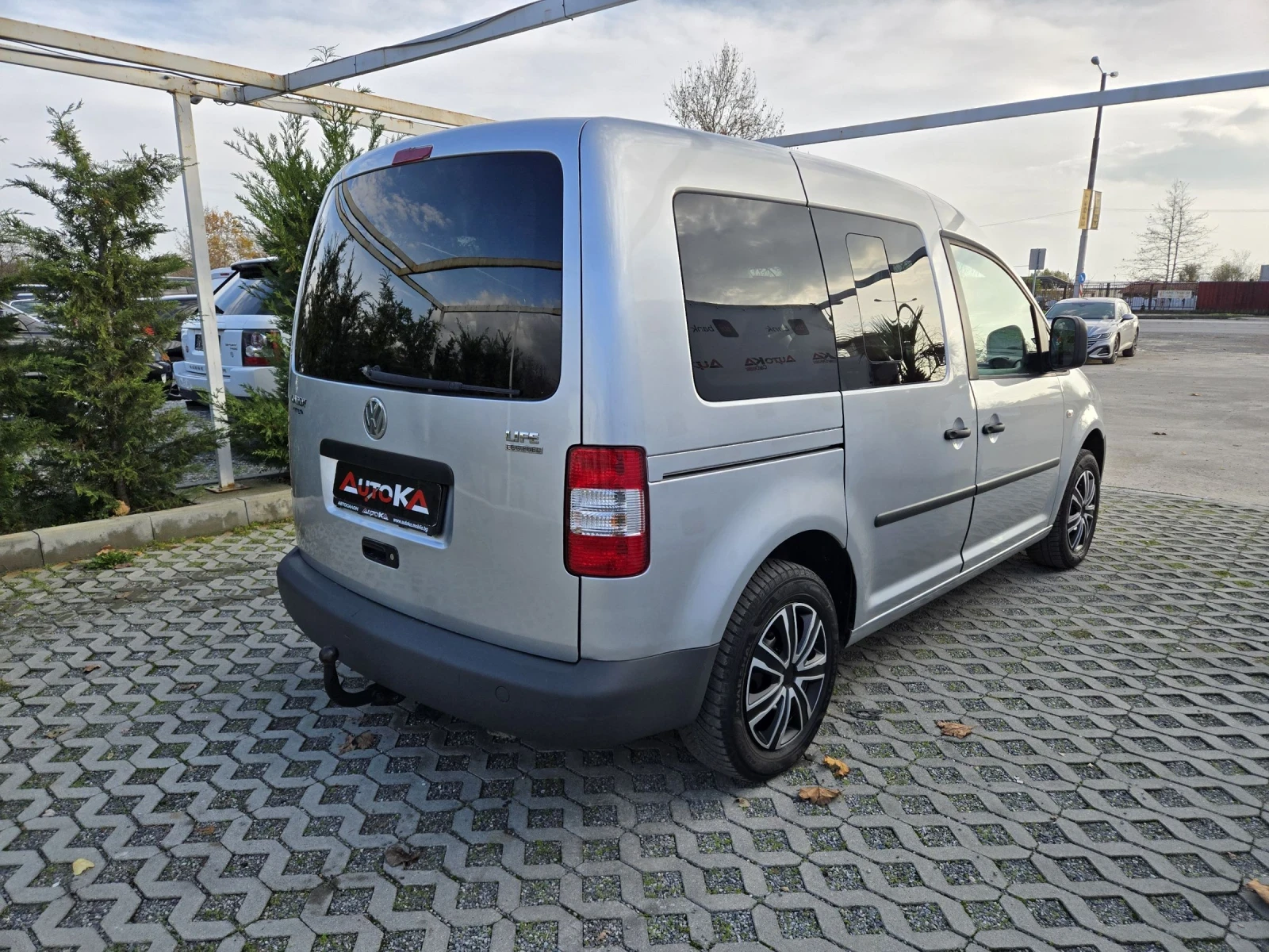 VW Caddy 2.0i-109кс= ФАБРИЧЕН МЕТАН= КЛИМАТИК - изображение 3